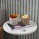 Imitation Leather Storage Basket